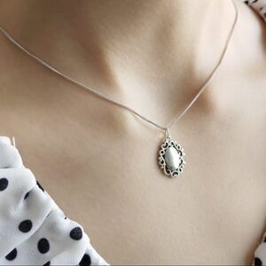 New Scroll Pendant Necklace